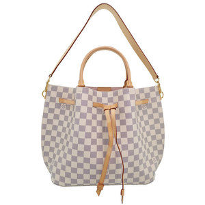 Louis Vuitton Azur Damier White Bag Girolata